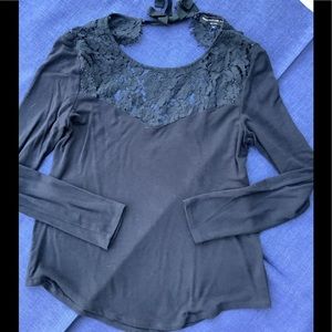 Generation Love Black Cut out Top Sz XS